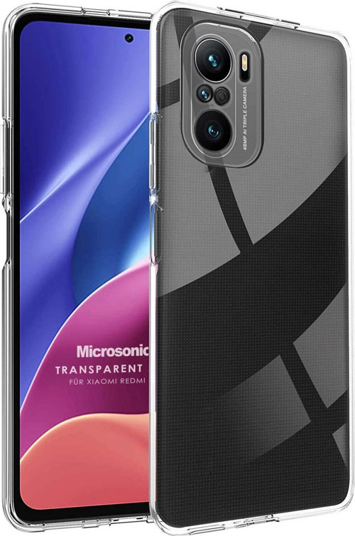 Xiaomi Redmi K40 Pro+ Kılıf Transparent Soft Beyaz