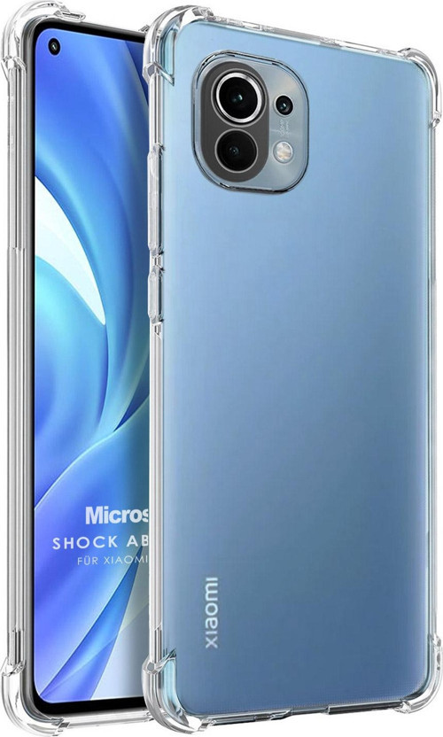 Xiaomi Mi 11 Lite Kılıf Shock Absorbing Şeffaf