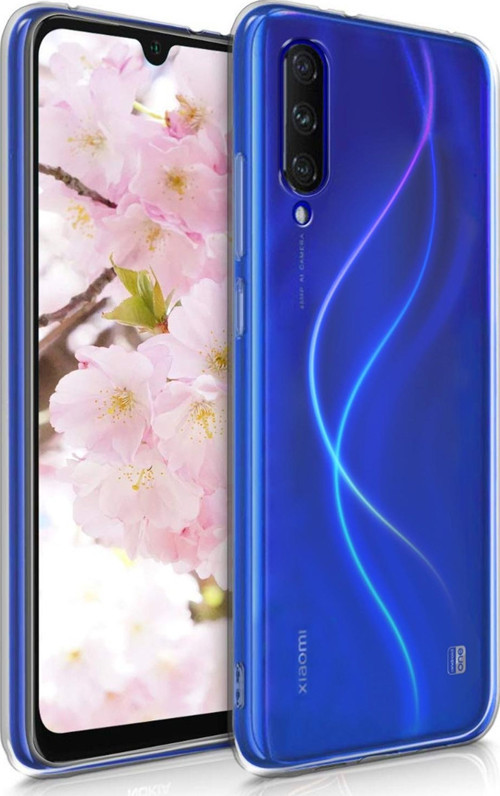 Xiaomi Mi 9 Lite Kılıf Transparent Soft Beyaz