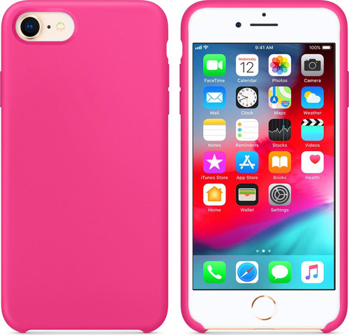 Apple iPhone 7 Kılıf Liquid Lansman Silikon Pitaya