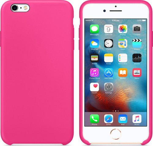 Apple iPhone 6 Plus Kılıf Liquid Lansman Silikon Pitaya