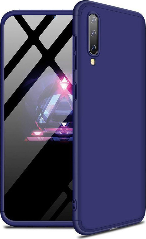 Samsung Galaxy A50 Kılıf Double Dip 360 Protective Lacivert
