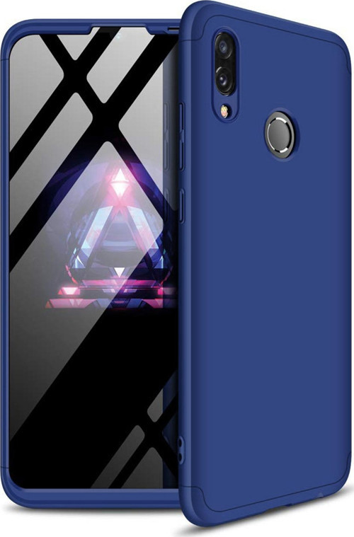 Huawei Honor 10 Lite Kılıf Double Dip 360 Protective Lacivert