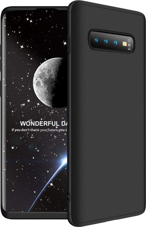 Samsung Galaxy S10 Kılıf Double Dip 360 Protective Siyah