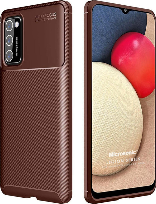 Samsung Galaxy A02s Kılıf Legion Series Kahverengi