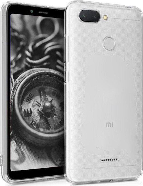 Xiaomi Redmi 6 Kılıf Transparent Soft Beyaz