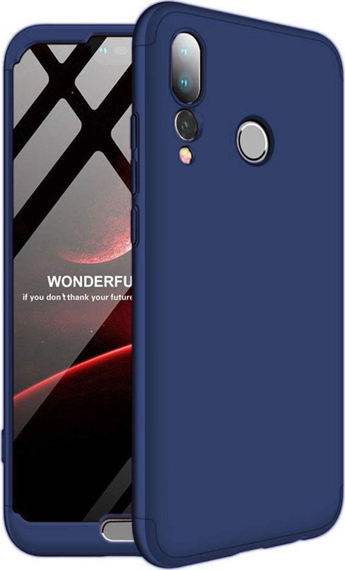 Huawei P20 Pro Kılıf Double Dip 360 Protective Lacivert