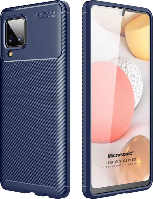 Samsung Galaxy A12 Kılıf Legion Series Lacivert