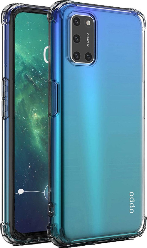 Oppo A52 Kılıf Shock Absorbing Şeffaf