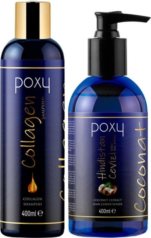 Collagen/biotin Şampuan 400 Ml & Hindistan Cevizi Özlü Saç Kremi 400 Ml