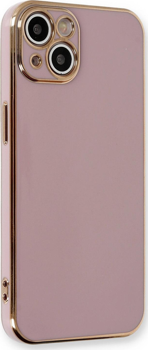 Apple iPhone 14 Kılıf Olive Plated Lila