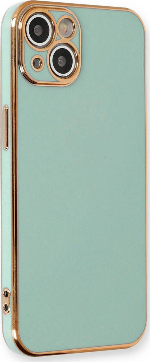 Apple iPhone 14 Kılıf Olive Plated Yeşil