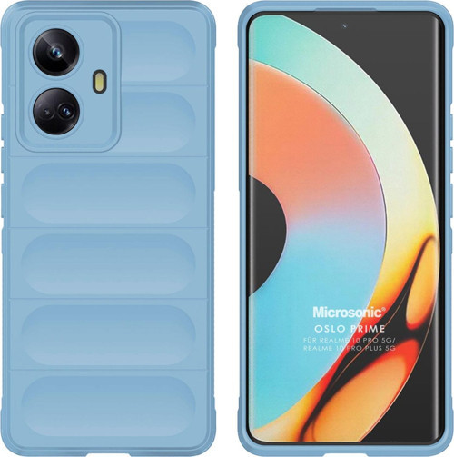 Realme 10 Pro Plus 5G Kılıf Oslo Prime Mavi