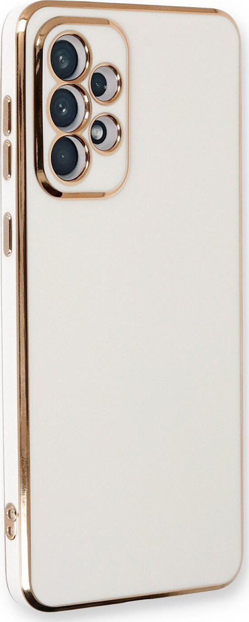 Samsung Galaxy A33 5G Kılıf Olive Plated Beyaz