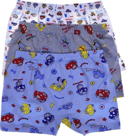 Erkek Çocuk Likralı Boxer 6.Lı 345-0