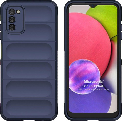 Samsung Galaxy A03s Kılıf Oslo Prime Lacivert