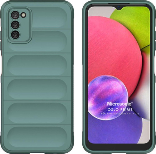 Samsung Galaxy A03s Kılıf Oslo Prime Yeşil
