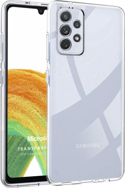 Samsung Galaxy A33 5G Kılıf Transparent Soft Şeffaf