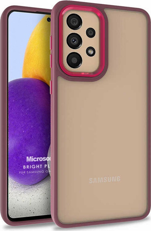 Samsung Galaxy A53 5G Kılıf Bright Planet Kırmızı
