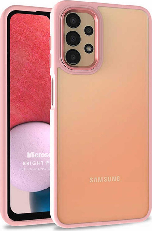 Samsung Galaxy A52 Kılıf Bright Planet Rose Gold