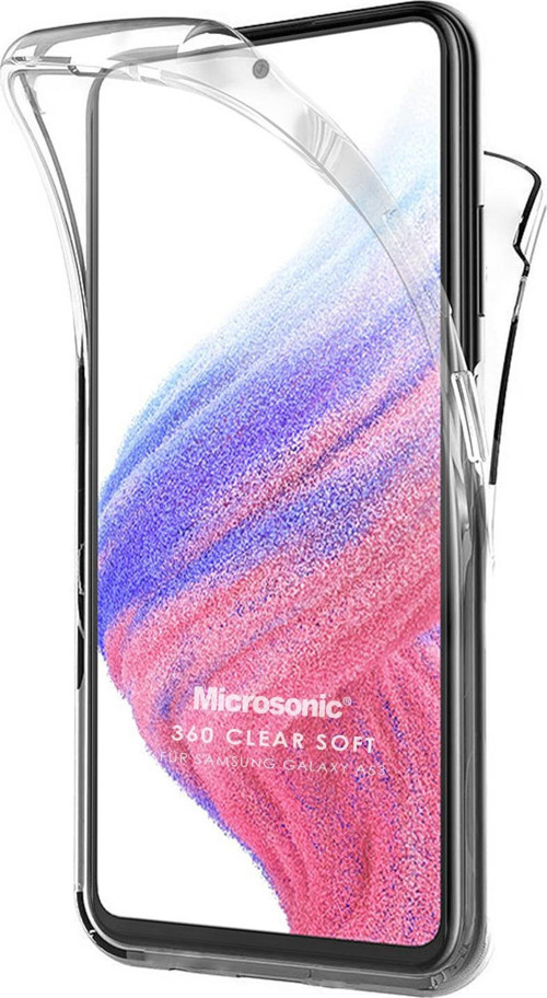 Samsung Galaxy M52 Kılıf 6 Tarafı Tam Full Koruma 360 Clear Soft Şeffaf