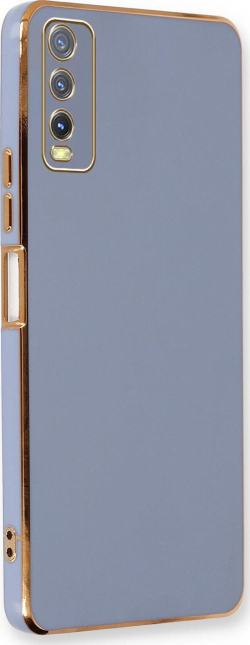 Vivo Y11s Kılıf Olive Plated Lavanta Grisi