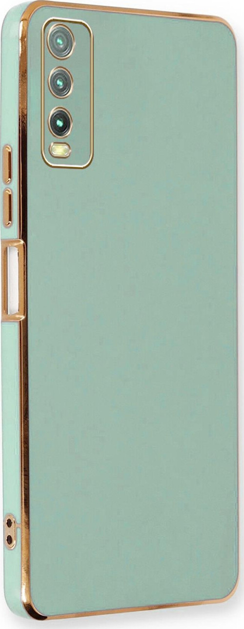 Vivo Y11s Kılıf Olive Plated Yeşil