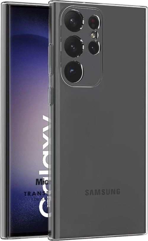 Samsung Galaxy S23 Ultra Kılıf Transparent Soft Şeffaf
