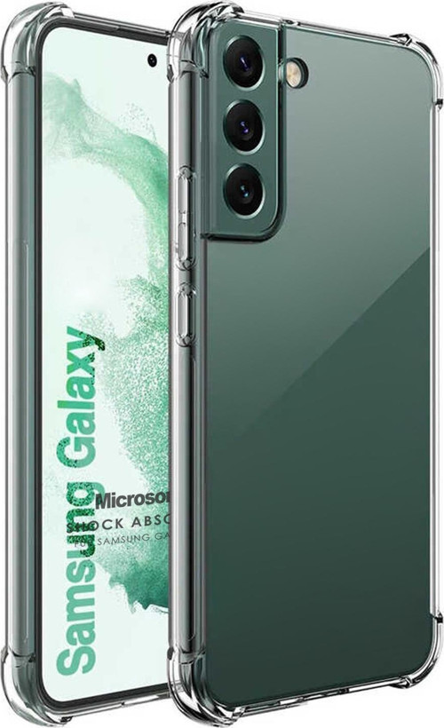 Samsung Galaxy S22 Plus Kılıf Shock Absorbing Şeffaf