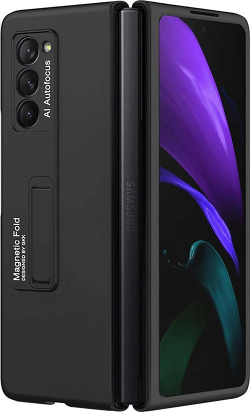 Samsung Galaxy Z Fold 2 Kılıf Magnetic Bracket Siyah