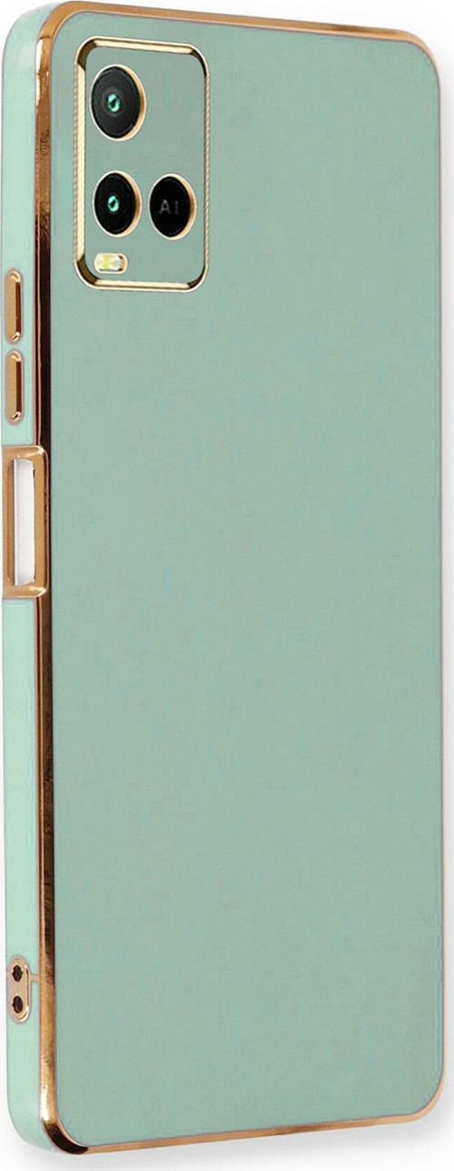 Vivo Y32 Kılıf Olive Plated Yeşil