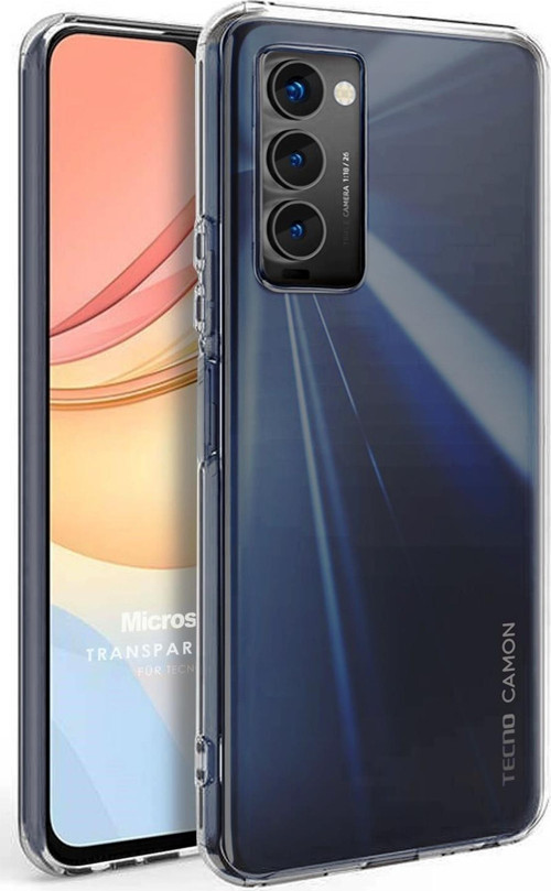 TECNO Camon 18 Kılıf Transparent Soft Şeffaf