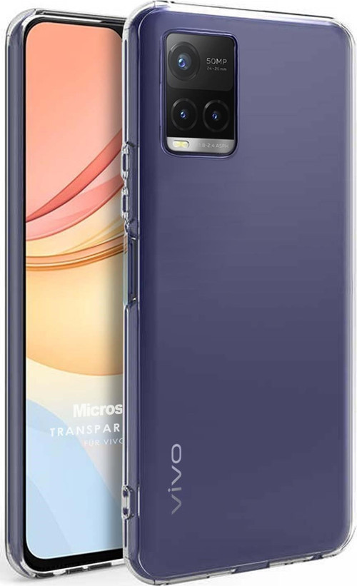 Vivo Y33s Kılıf Transparent Soft Şeffaf