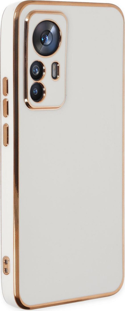 Xiaomi Mi 12T Kılıf Olive Plated Beyaz