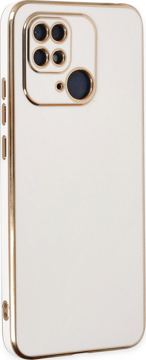 Xiaomi Poco C40 Kılıf Olive Plated Beyaz