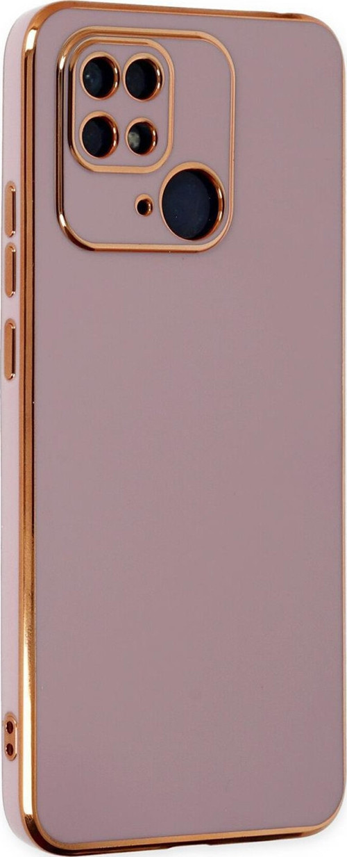 Xiaomi Poco C40 Kılıf Olive Plated Lila