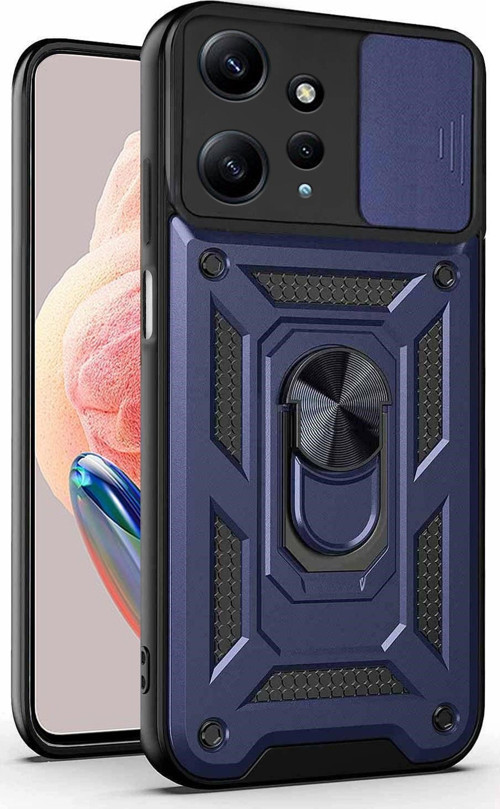 Xiaomi Redmi Note 12 4G Kılıf Impact Resistant Lacivert