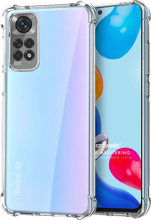 Xiaomi Redmi Note 11 Kılıf Shock Absorbing Şeffaf