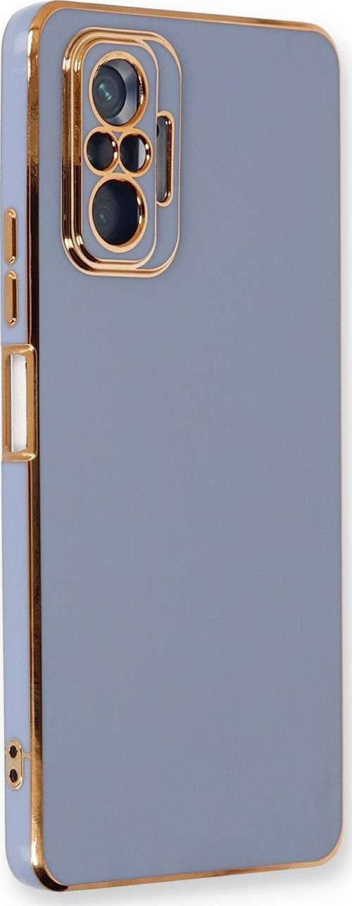 Xiaomi Redmi Note 10 Pro Max Kılıf Olive Plated Lavanta Grisi
