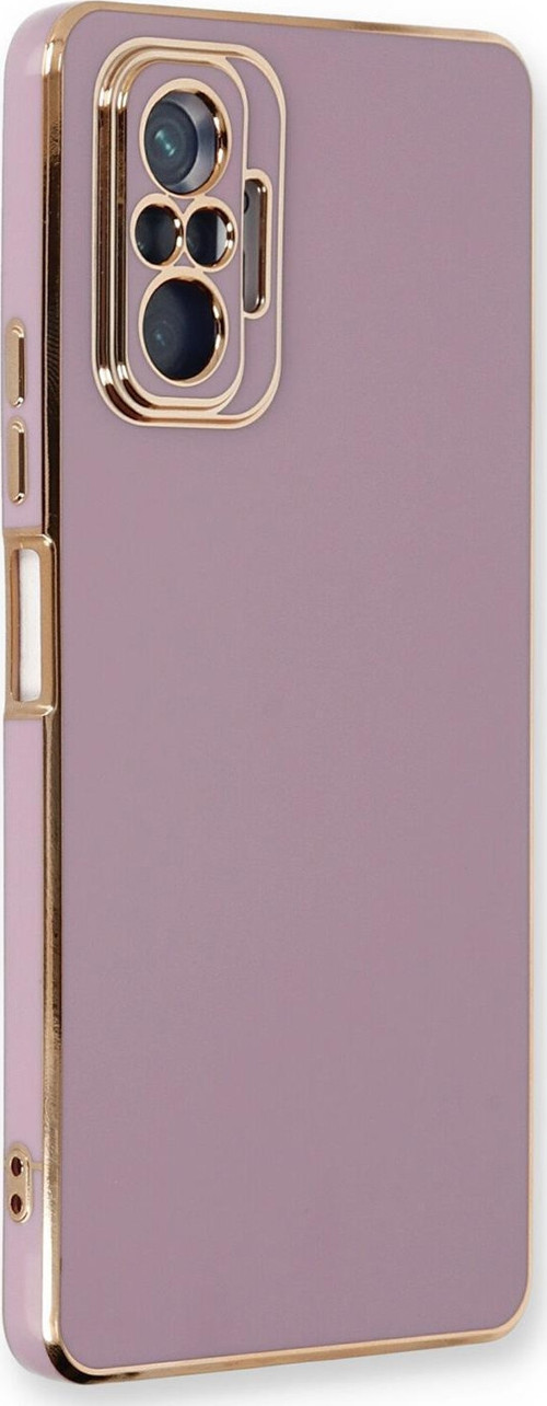 Xiaomi Redmi Note 10 Pro Max Kılıf Olive Plated Lila