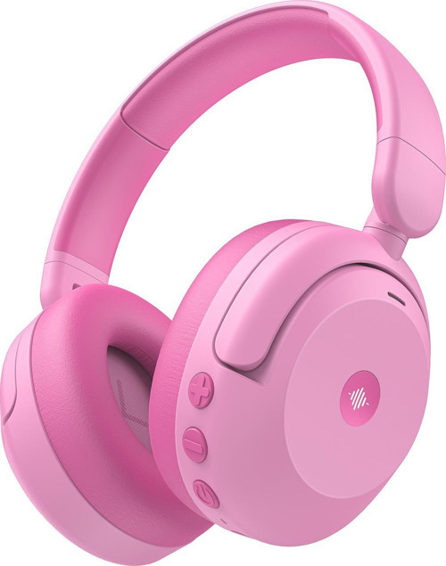 BTH20 Aktif Gürültü Engelleme Özellikli Çocuk Bluetooth Kulaklık -Pembe BPA Free