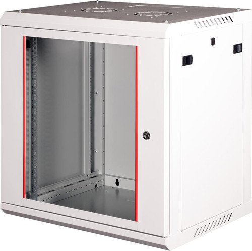 - 12U 19" Duvar Tipi Rack Kabinet – Genişlik: 600 mm | Derinlik: 450 mm – Açık Gri