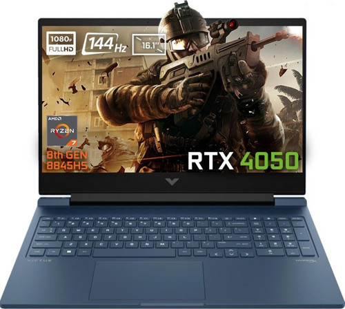 Victus 16-S1023NT AMD Ryzen 7-8845HS 9Z795EA FR26 32 GB DDR5 2 TB SSD RTX4050 6GB 16.1 inç 144Hz Full HD Windows 11 Pro Gaming Laptop
