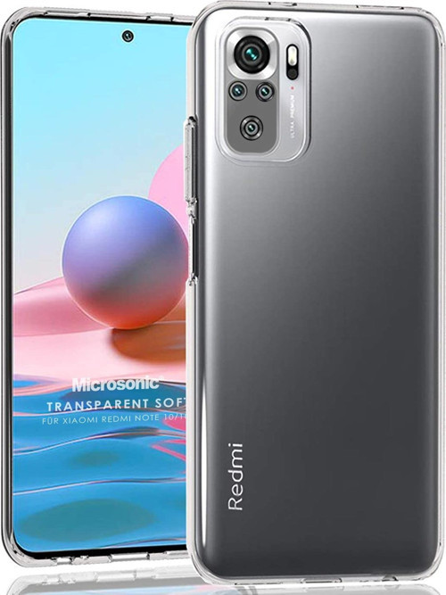 Xiaomi Poco M5s Kılıf Transparent Soft Beyaz