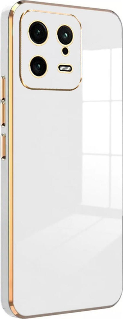 Xiaomi Mi 13 Kılıf Olive Plated Beyaz