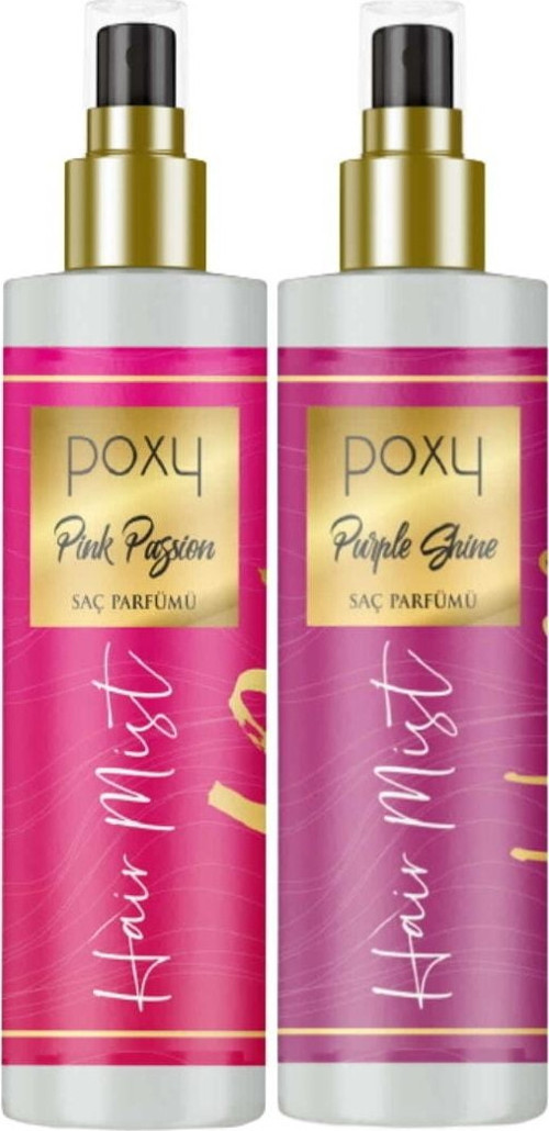 Pink Passion Saç Parfümü 150 Ml & Purple Shine Saç Parfümü 150 Ml
