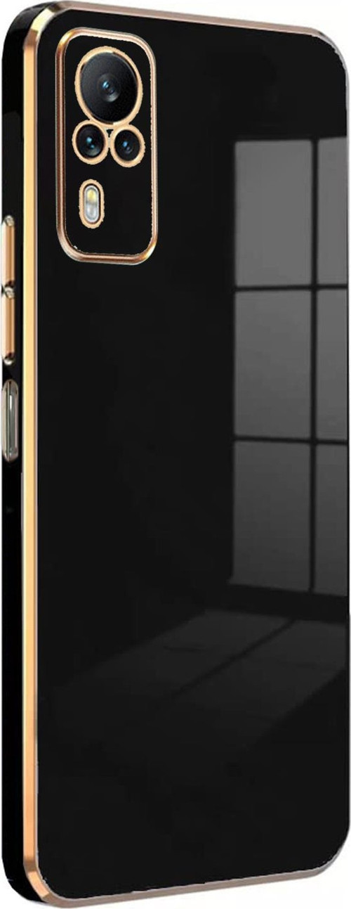 Vivo Y31 Kılıf Olive Plated Siyah