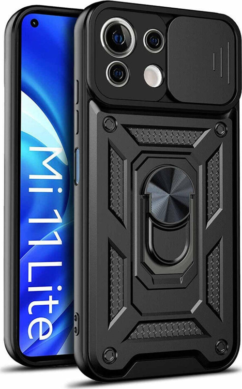 Xiaomi Mi 11 Lite Kılıf Impact Resistant Siyah