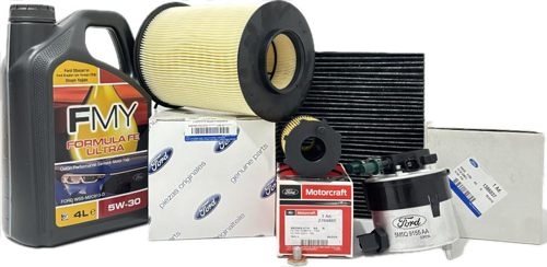 Ford Focus 2 1.6 TDCi Dizel Filtre Seti 2008-2011 Hava+Yağ+K.Polen+Otosan Yakıt Filtresi+Motor Yağı
