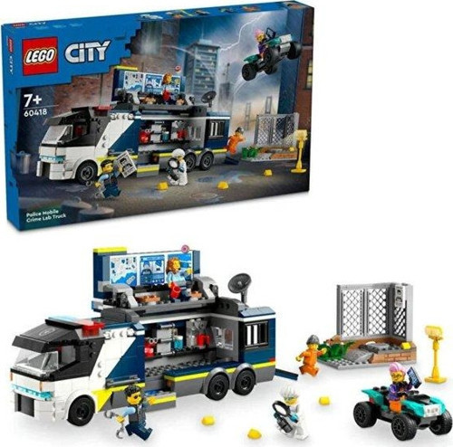 City Polis Mobil Suç Laboratuvarı Kamyonu 60418